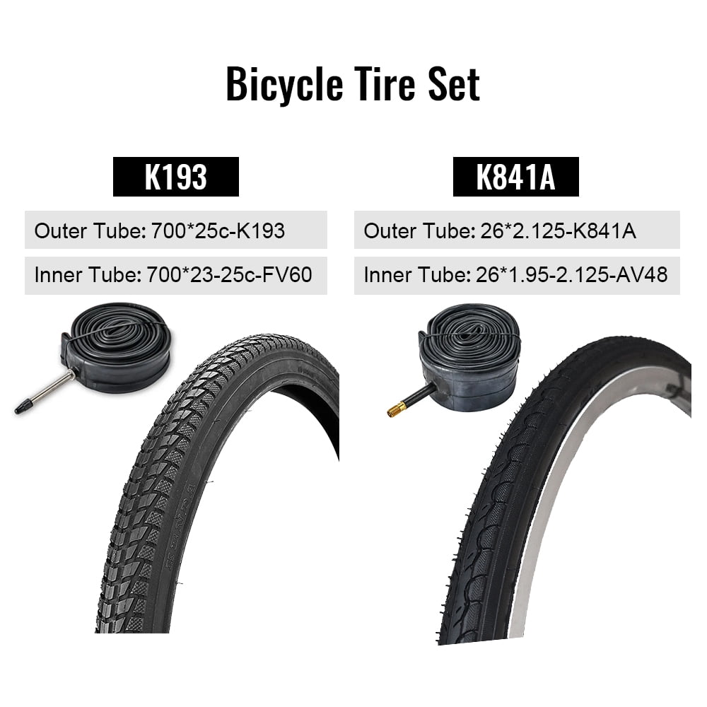 26 Inch 700cc Bike Tire Size KENDAtyre Suits,700c/26 Inch Mountain