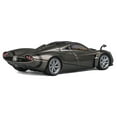 thumbnail image 3 of Pagani Huayra Codalunga Gunmetal Gray Metallic with Sunroof and Extra Wheels 1/64 Diecast Model Car by CM Model, 3 of 6