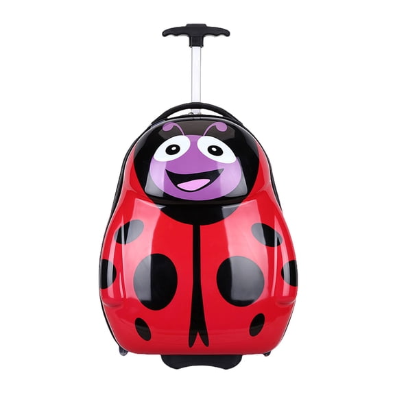 MOPOOR Trolley Case Cartoon Animatio Suitcase Large Capacity Single Pole Cabin Case Storage Box,Soft Luggage - Cute & Durable Carry-On Suitcase for Travel