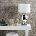 thumbnail image 4 of Safavieh Silver Table Lamp and Nature Hard Linen Shade, 4 of 4
