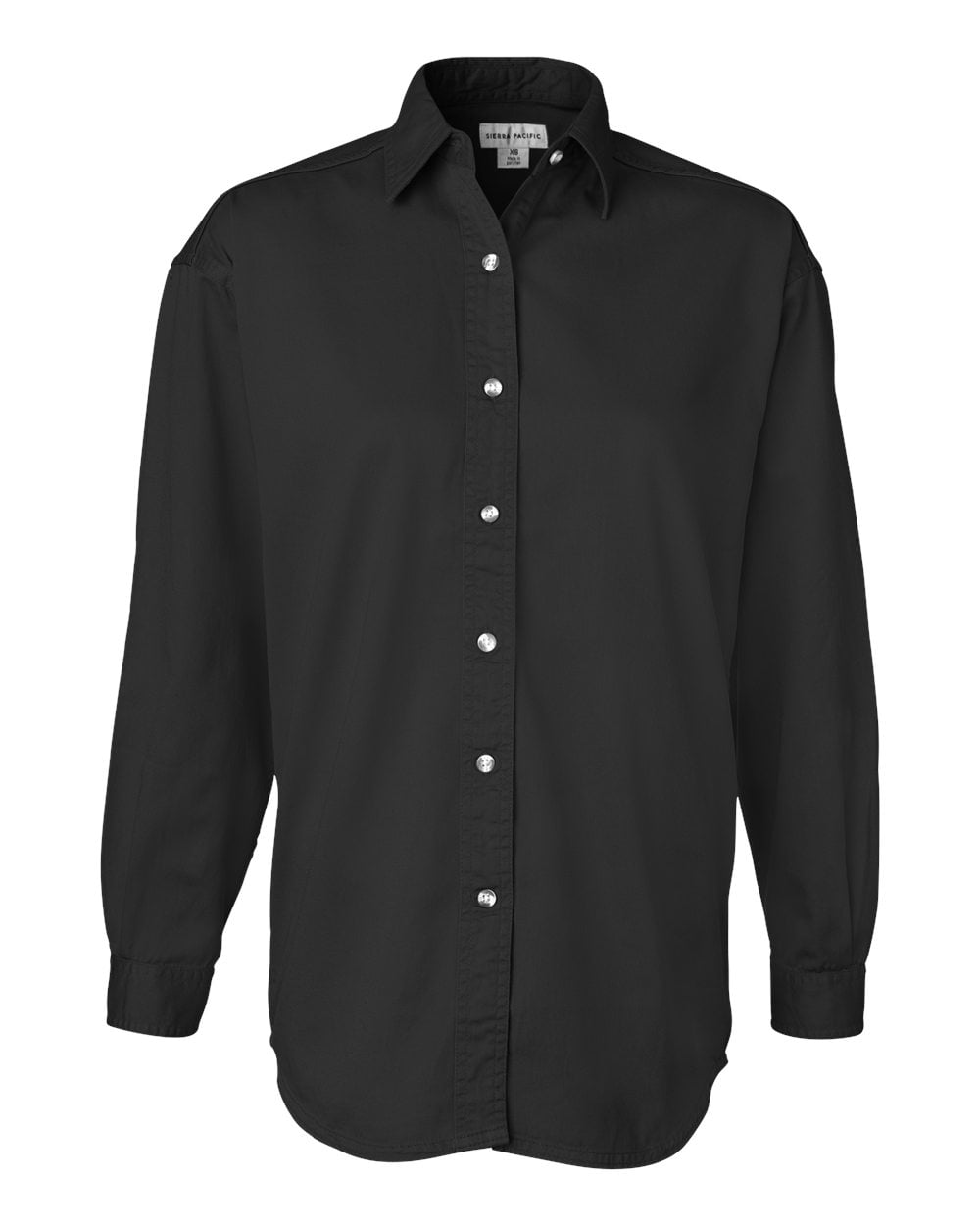 Sierra Pacific Crafts Sierra Pacific Women s Long Sleeve Cotton Twill