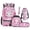 Axolotl Cherry Blossom Print, variant on Koala Backpack School Set 5Pcs with Cherry Blossom Lunch Bag Multifunctional Pencil Case Water Bottle Bag Carrier Lanyard Keychain Cute Toddler Bookbag
