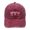 Wine, variant on XFeng Pink Ribbon Flower Embroidery Vintage Baseball Cap