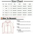 thumbnail image 2 of hopeusnice Men's Long Jacket Solid Color Long Sleeve Turn-Down Collar Button Up Windbreaker with Hood Winter Warm Outwear Overcoat Coffee XXXL, 2 of 3