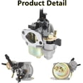 thumbnail image 4 of waltyotur 16100ZH7W51 Carburetor Replacement for Homelite Pressure Washer 179CC 180CC DJ165F 2700PSI 2.3GPM UT80522D Replacement for Honda GX160 GX168F 5.5 Hp GX200 6.5 Hp Engine 16100-ZH7-W51, 4 of 5