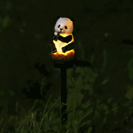 

Solar Resin Animal Lamp Outdoor Rain Proof Ground Plug Lamp Garden Decorative Courtyard Scene Lamp