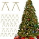 thumbnail image 2 of 48 Pcs Burgundy Velvet Christmas Tree Bows Door Garland Decor Vintage Wreath Bow, 2 of 6