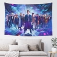 thumbnail image 6 of Doctor Who Tapestry, Anime Wall Poster Art, Wall Tapestry For Bedroom Living Room Dorm Room, Wall Hanging For Festival Party Events Background Photography Backdrop, 60x40 Inch, 6 of 9