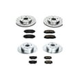 thumbnail image 3 of PowerStop Front and Rear Z23 Evolution Sport Carbon-Fiber Ceramic Brake Pad and Drilled & Slotted Rotor Kit Fits: LEXUS TOYOTA Select Models K4100, 3 of 10