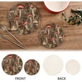 thumbnail image 4 of Coolnut Mushroom Trivets Pot Holders Set of 2 Potholders for Kitchens Pure Cotton Thread Weave Trivets,Hot Pads for Kitchens,Coasters,Placemats,Spoon Rest for Cooking Home Decor, 4 of 7