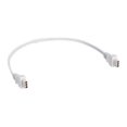 thumbnail image 1 of Juno lighting group JC3 8IN WH Undercabined 3-wire jumper cords, 8-Inch, Designer White, 1 of 2