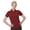 Caledonia Red, variant on Monterey Club Women's Performance Jersey Solid Golf Polo Shirt #2045