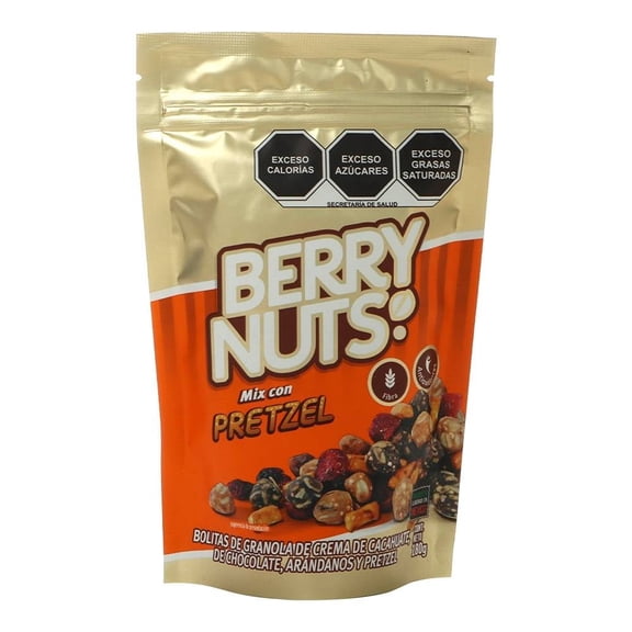 Granola Berry Nuts mix pretzel 180 g