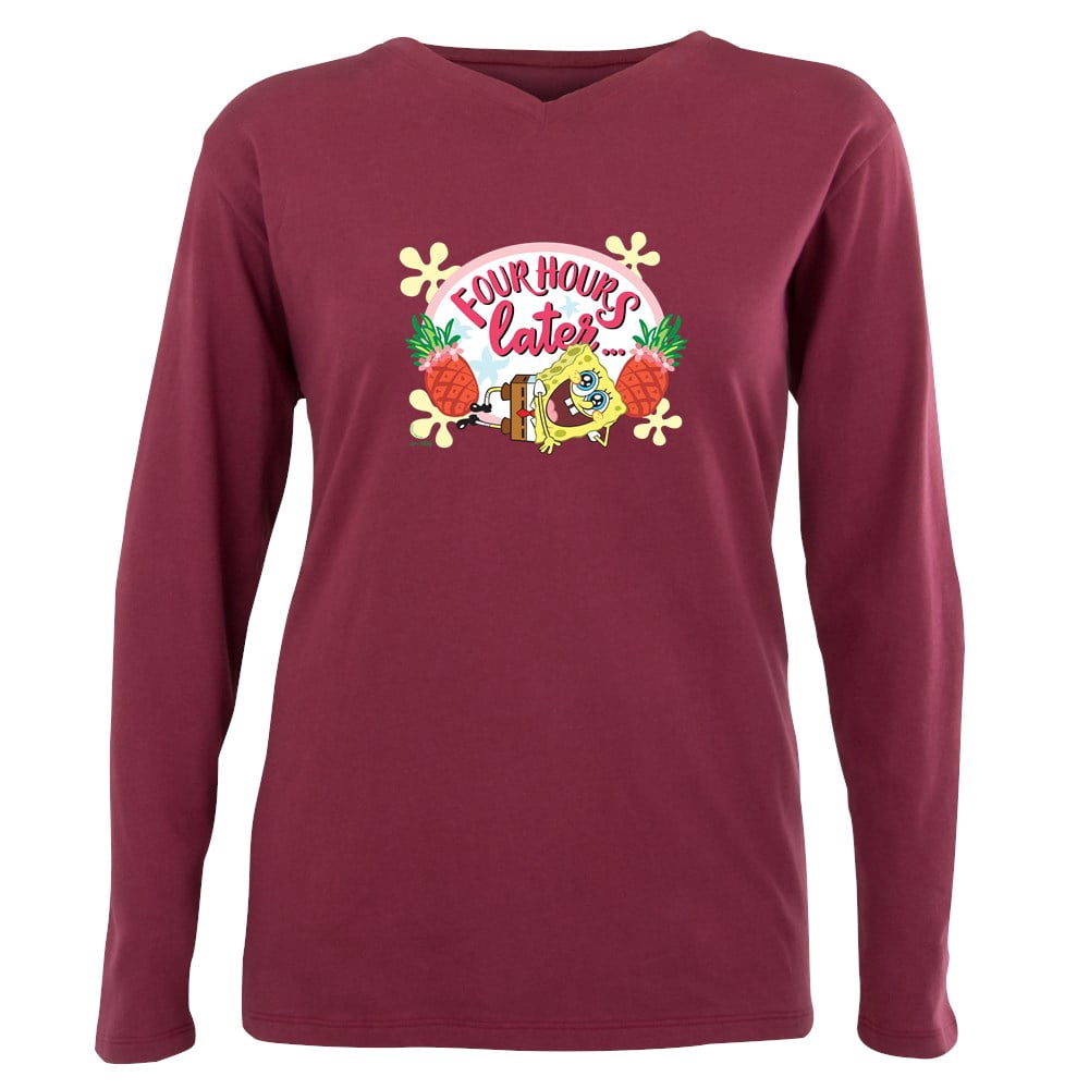 Shirt - Plus Size Long Sleeve Tee 