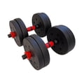 thumbnail image 3 of Set de pesas de vinil de 15 kg con barras Athletic Works WMW-7943-15KG, 3 of 4