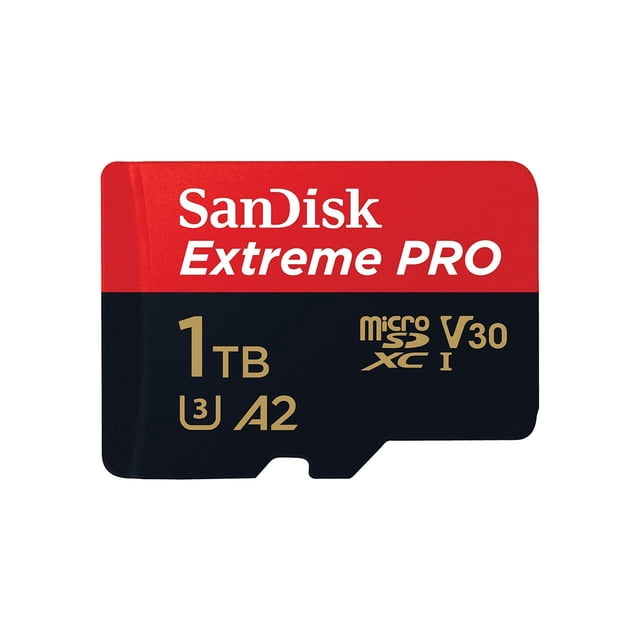 Tarjeta de memoria SanDisk microSDXC Extreme Pro 1TB A2 V30 U3