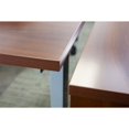 thumbnail image 2 of 48W x 30D Height Adjustable Standing Desk in Modern Cherry - Engineered Wood, 2 of 4