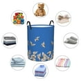 thumbnail image 6 of Daiia japanese White Cranes Laundry Hamper With Handles Large Storage Basket/Toy Organizer/Dirty Clothes Collapsible Waterproof For College Dorms, Bedroom,Bathroom, 6 of 8