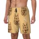 thumbnail image 1 of Fotbe German Shepherd Dog Traje de Baño para Hombre – Shorts de Natación de Secado Rápido con Forro y Bolsillos-X-Large, 1 of 6