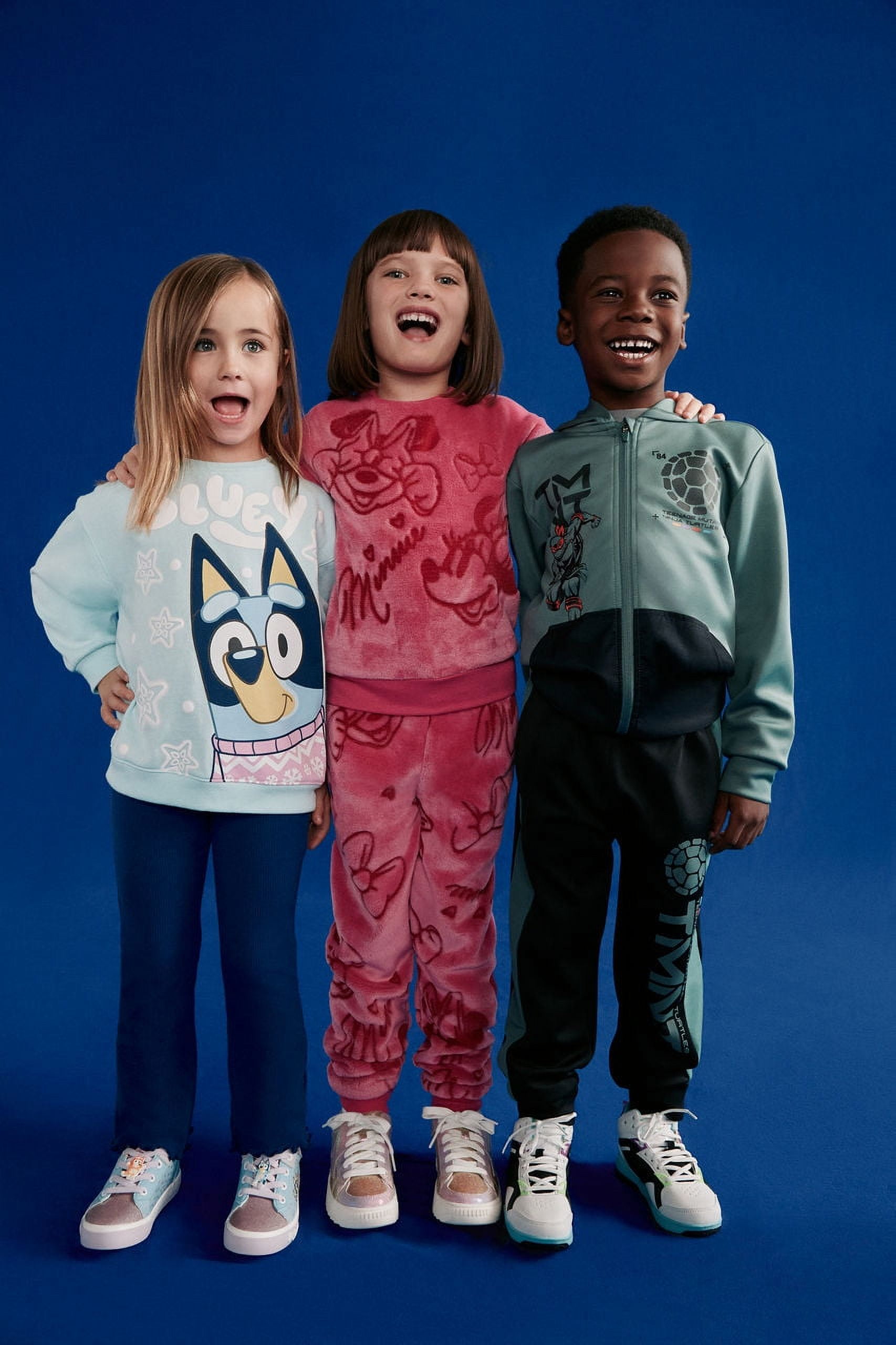 Bluey Toddler Girls Graphic Sweatshirt and Flare Leggings Set, 2-Piece, Sizes 12M-5T