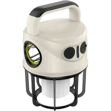 LED Camping Lantern Rechargeable, Portable LED Battery Powered Camping Light, Waterproof Tent Light with 6 Light Modes, 2400mAh Power Bank Lantern Flashlight for Hiking, Hurricane Emergency