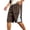 Coffee, variant on EOYWHK Mens Cargo Shorts Quick Dry with Pockets Elastic Waist Cargo Shorts for Men Relaxed Fit Soft Lightweight Breathable for Basketball Black, Size L