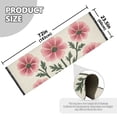 thumbnail image 5 of Yayeee Runner Rug for Bedroom 2'x6' Machine Washable Hallway Non Slip Mat, Light Pink Flowers, 5 of 8