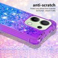thumbnail image 3 of Funda para Xiaomi Redmi Note 13 4G Transparente con Brillos Carcasa Protectora Antigolpes con Glitter Brillante, 3 of 5
