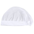 thumbnail image 1 of FELTECHELECTR Exquisito gorro de algodón, útil para prevenir la caída del cabello, transpirable y protector de cabeza para uso diario en casa (ala ancha y elástica, blanco), 1 of 7