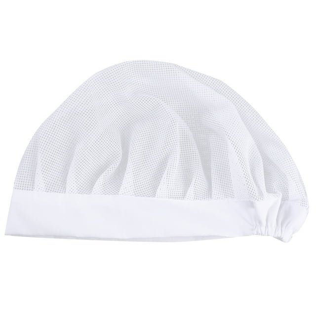 FELTECHELECTR Exquisito gorro de algodón, útil para prevenir la caída del cabello, transpirable y protector de cabeza para uso diario en casa (ala ancha y elástica, blanco)