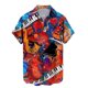thumbnail image 3 of Camisetas con gráficos de guitarra musical para hombres, ropa con estampado 3D, camisetas de rock hip hop, camisetas de manga corta para playa Ahloa, blusas con solapa para hombres, 3 of 5