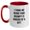 White/Red, variant on Grampy's Birthday Unique Gifts from Men to Grampy - Funny Two Tone Coffee Mug with I Think Me Being Your Grampy Is Enough Of A Gift Quote, Gifts for Grampy, Birthday Unique Gifts, Grampy Coffee Mug