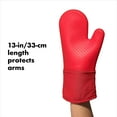 thumbnail image 2 of OXO Good Grips Silicone Oven Mitt, Jam, 2 of 6
