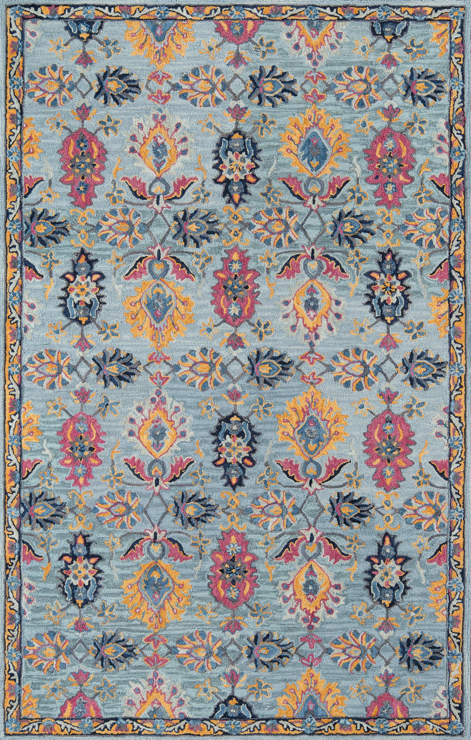 Details about   Rugshop Vintage Traditional Bohemian Area Rug 7'10" x 10' Blue 