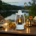 thumbnail image 4 of geerera Vintage Lantern Decor, Flameless Candle Lantern, Indoor Outdoor Hanging Lantern, for Wedding Centerpiece, Camping Decor, Western Party, 4 of 6