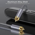 thumbnail image 3 of Type A 15m RCA to RCA Male to Male Digital Audio Coaxial Cable Pure Copper SPDIF Coaxial Cable, 3 of 4