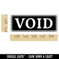 thumbnail image 2 of Void for Bookkeeping Self-Inking Rubber Stamp Ink Stamper for Business Office - Red Ink - Large 2-3/4 Inch, 2 of 7