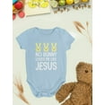 thumbnail image 3 of Tstars Boys Unisex Easter Holiday Shirts No Bunny Loves Me Like Jesus Happy Easter Party Shirts Easter Gifts for Boy Christian Baby Bodysuit, 3 of 6