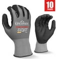 thumbnail image 1 of LINCONSON Safety Performance Series Construction Mechanics Work Gloves (XL, Grey - 10 Pack), 1 of 4