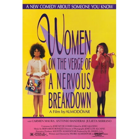 Women on the Verge of a Nervous Breakdown POSTER (27x40) (1988)