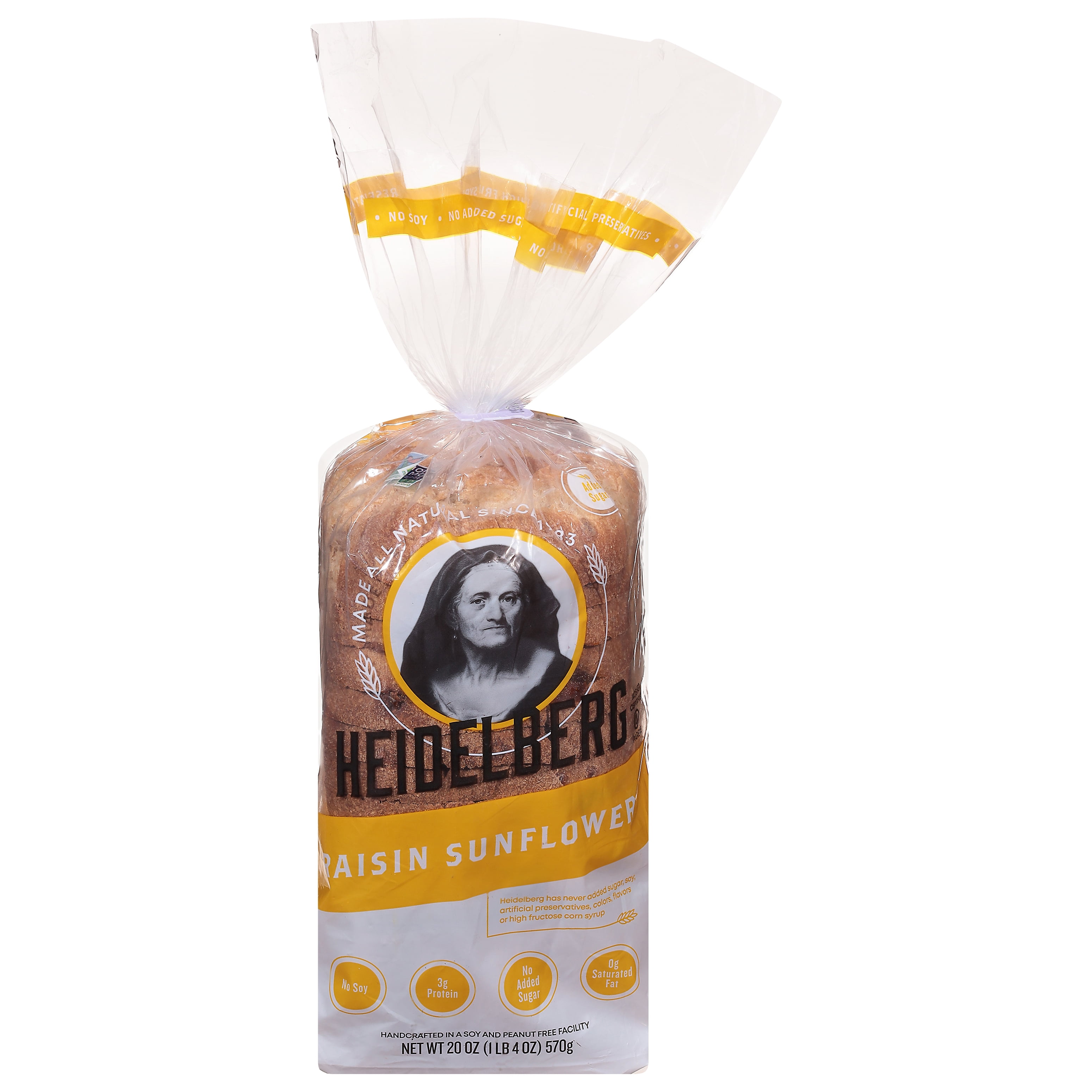 Heidelberg Baking Co.: Sliced Raisin Sunflower Bread, 24 oz