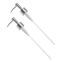 HOMEMAXS 2 Pcs Replacement End Cover Soap Dispenser Pump Head