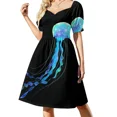 thumbnail image 4 of Vestido sin mangas de gelatina brillante, vestido de noche de lujo para mujer, trajes de playa para mujer, vestido para mujer, 4 of 8