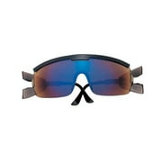Crews ZX Plus Protective Eyewear - cr zx916 black/flatfoldmirror