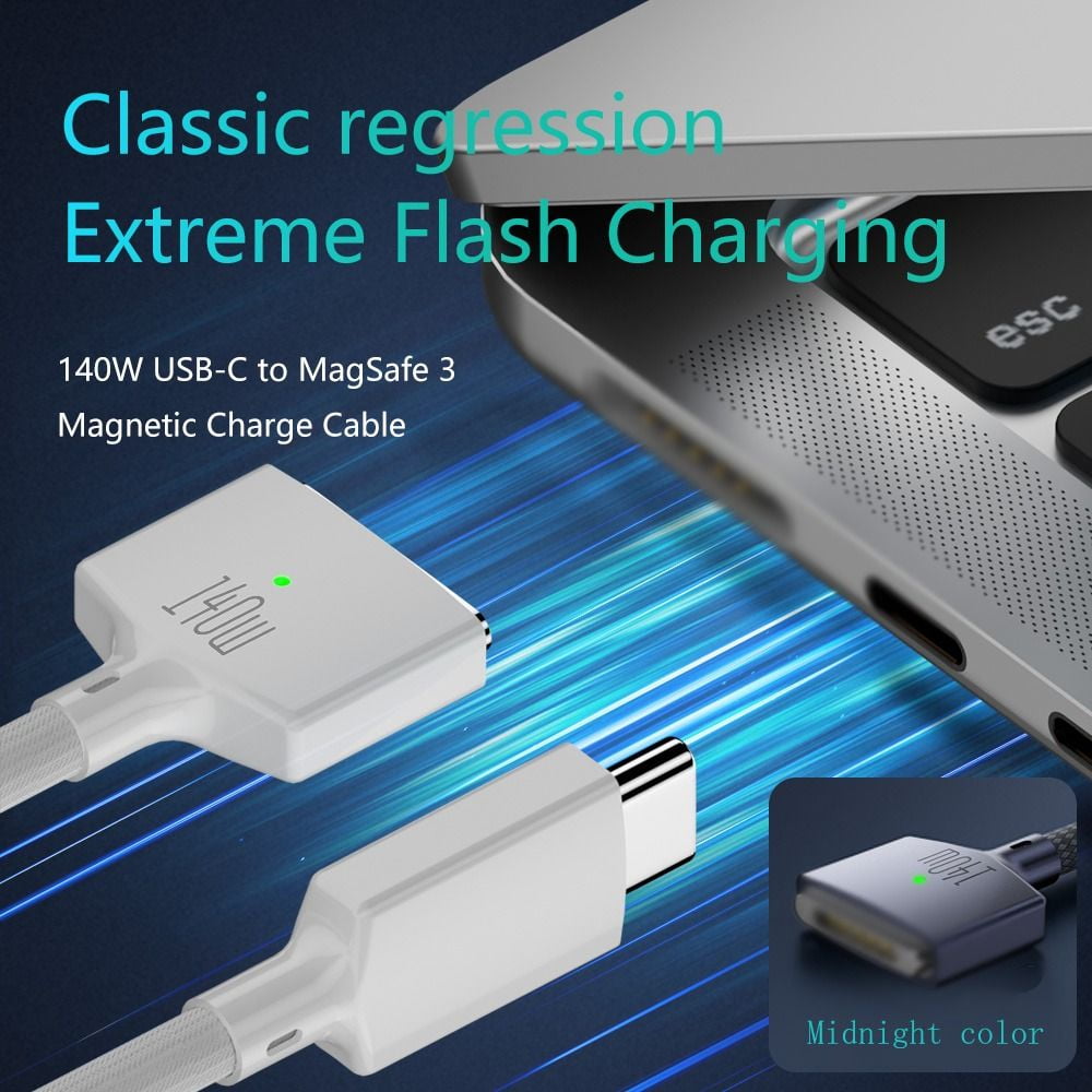 Adaptateur Type-C Vers MagSafe 2 - Pour Chargeur MacBook Air/Pro - Convertisseur USB-C