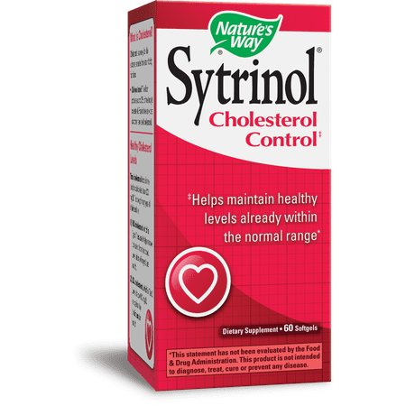 - Nature's Way Sytrinol Cholesterol Control Softgels, 60 Ct