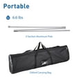 thumbnail image 4 of Instahibit 33"x81" Aluminum Retractable Roll Up Banner Stand Trade Show Display Portable, 4 of 8