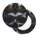 thumbnail image 2 of Disketp Royal Skull With Golden Crown Funda Redonda para Taburete, Funda de Cojín para Silla de Bar Suave y Elástica-14 inch, 2 of 7