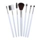 thumbnail image 2 of Kit de herramientas de maquillaje, 7 piezas de pinceles de maquillaje profesionales, juego de pinceles de maquillaje, herramientas de belleza, diseño aerodinámico, 2 of 11