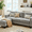 Gray, variant on Pinmoco L-Shaped Sectional Sofa Couch for Living Room, 3 Seat Teddy Fabric Convertible Modular Sofa with Movable Storage Ottoman and Side Pockets for Apartment and Small Space, Off White